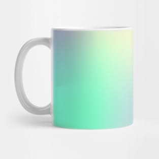 Rainbow Colors Abstract Blurry Gradient Ombre Soft Tie Dye Look Mug